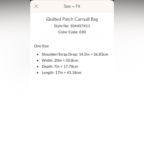 Free People Movement Quilted Patch Carryall Bag. - Picture 8 of 9